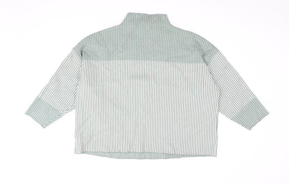 Womens UK Size 26 Rachel Zoe Green Pullover Jumper