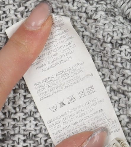 Firetrap Men's Grey Hooded Pullover Jumper, 2XL