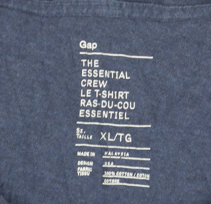 Mens UK Size XL Gap Blue  T-Shirt