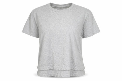 Womens UK Size 12 French Connection Grey Basic T-Shirt