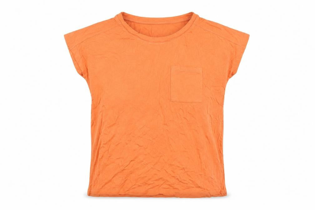 Womens UK Size 12 Great Plains Orange Basic T-Shirt