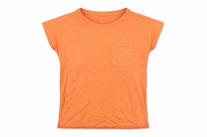 Womens UK Size 12 Great Plains Orange Basic T-Shirt