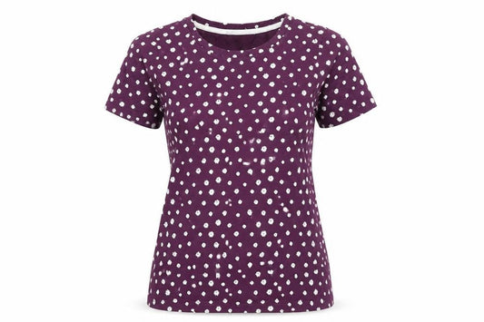 Womens UK Size 8 Peter Storm Purple Basic T-Shirt