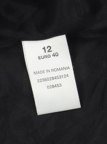 Principles Women's Black Blazer Jacket Size 12