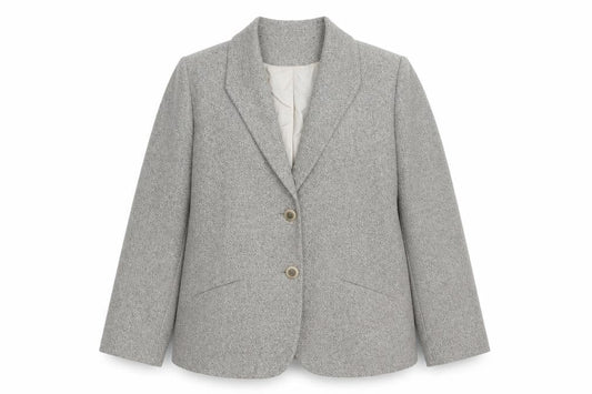 Womens UK Size 16 Ann Harvey Regular Grey Blazer