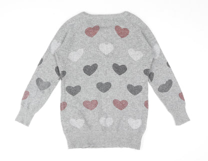 Womens UK Size M Sweewë Grey Pullover Jumper