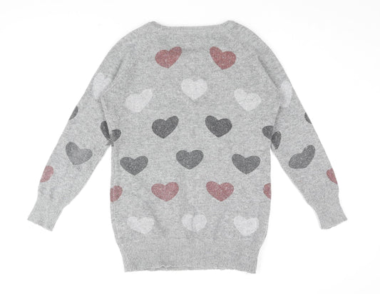 Womens UK Size M Sweewë Grey Pullover Jumper