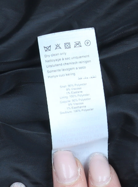 New Look Women's Yellow Overcoat - Size 10