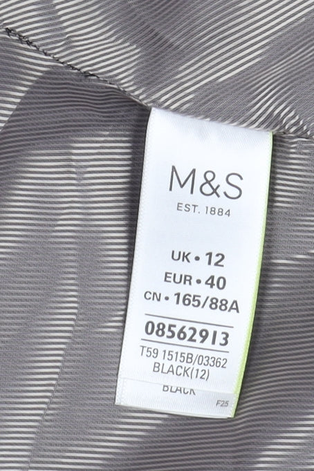 Marks and Spencer Women's Black Blazer UK 12