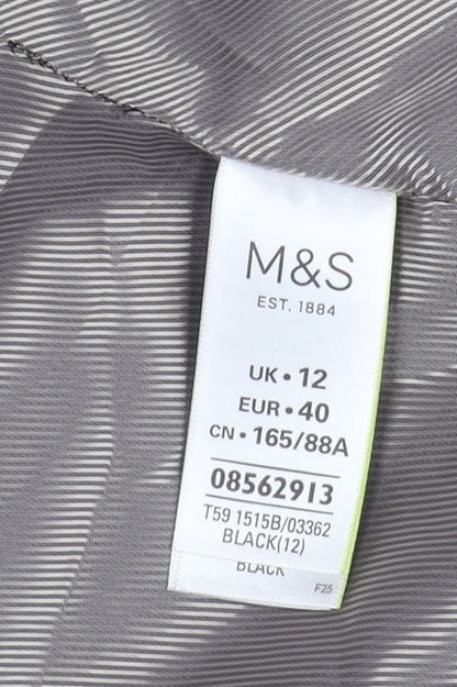 Marks and Spencer Women's Black Blazer UK 12