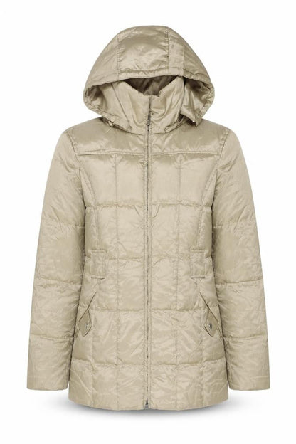 Womens UK Size S Marvin Richards Beige Puffer Jacket