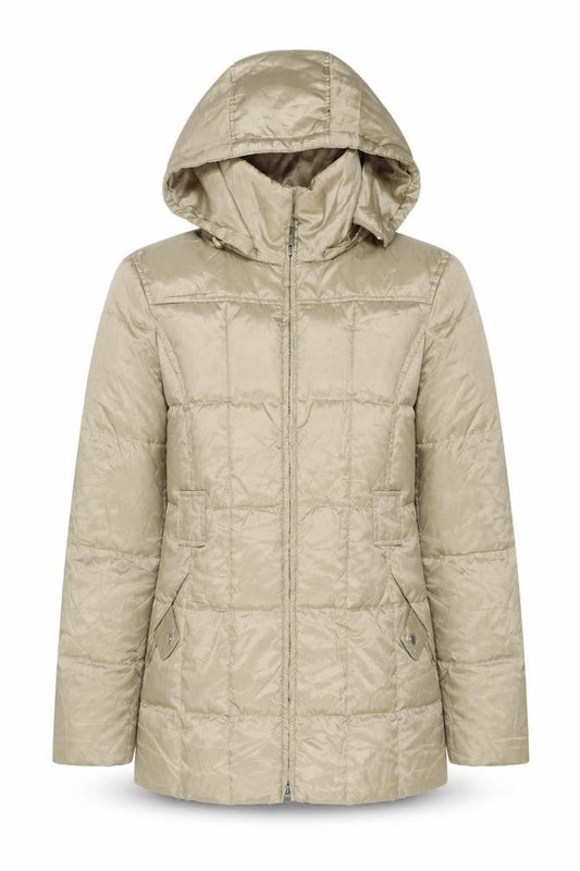Womens UK Size S Marvin Richards Beige Puffer Jacket