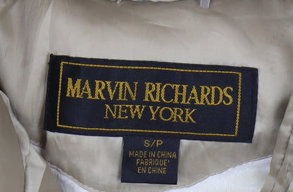 Womens UK Size S Marvin Richards Beige Puffer Jacket