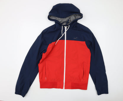 Mens UK Size M Hollister Multicoloured Hooded