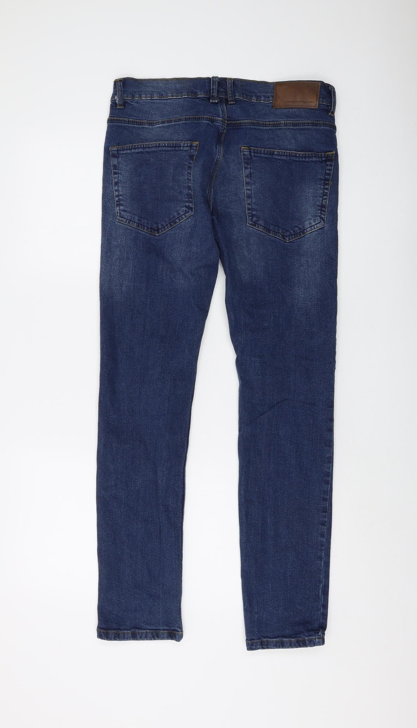French Connection Men's Blue Slim Jeans Size 32