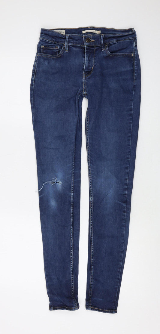 Levi's Womens Blue Skinny Jeans Size 8