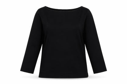 Womens UK Size XS French Connection Black Basic Blouse