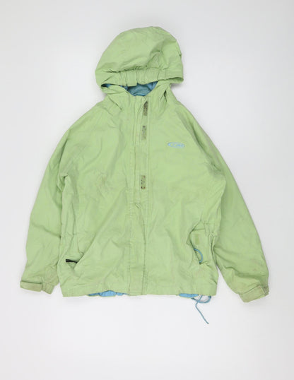 Gelert Unisex Kids Green Parka Light Hooded Jacket 9-10 Years