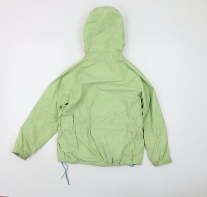 Gelert Unisex Kids Green Parka Light Hooded Jacket 9-10 Years