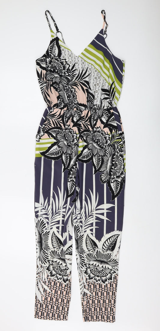 Topshop Women's Multicoloured Size 10 Jumpsuit
