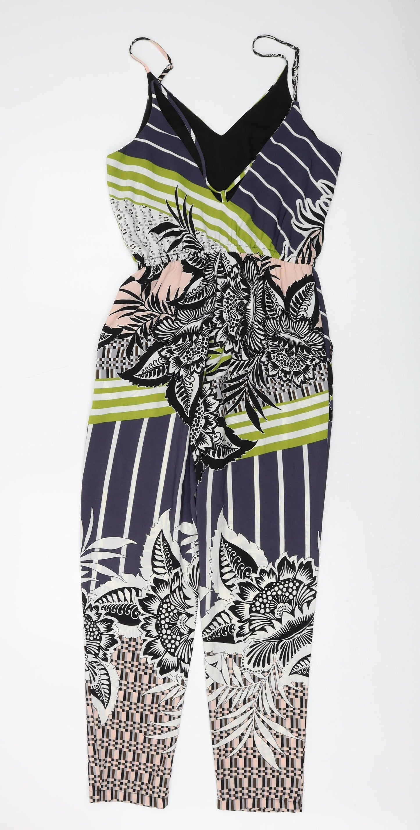 Topshop Women's Multicoloured Size 10 Jumpsuit