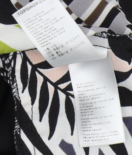 Topshop Women's Multicoloured Size 10 Jumpsuit