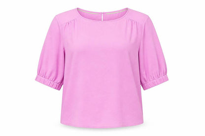 Womens UK Size S Esprit Pink Basic Blouse