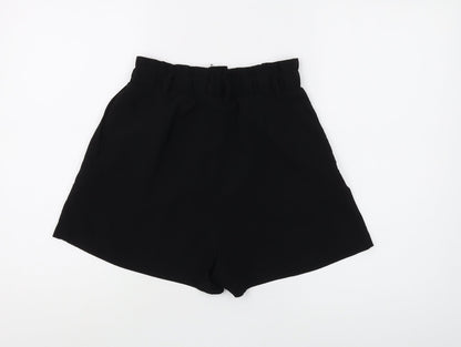 H&M Women's Black Mid-Rise Shorts, Size 6