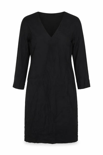 Damsel in a Dress Women's Black Sheath Dress, Size 8, Viscose