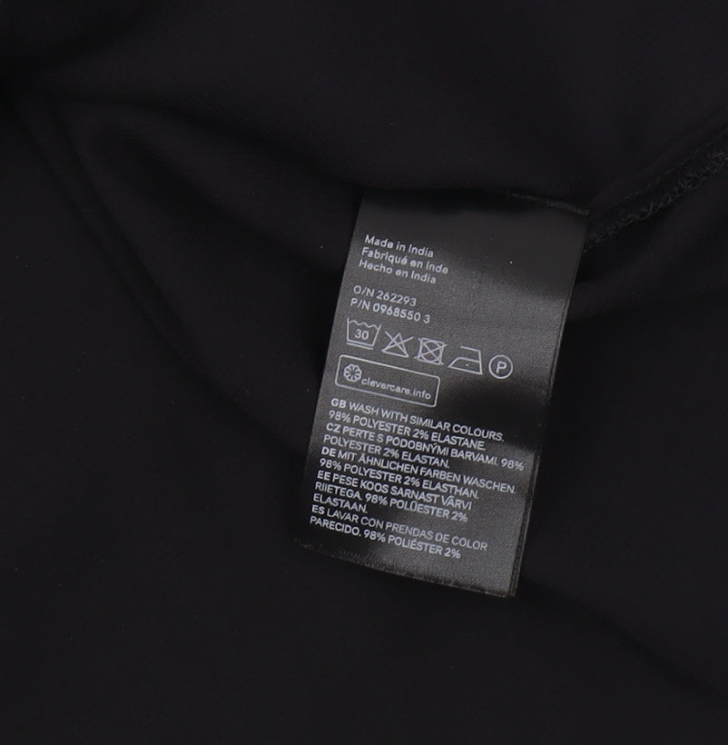 Womens UK Size 8 H&M Black Camisole Tank
