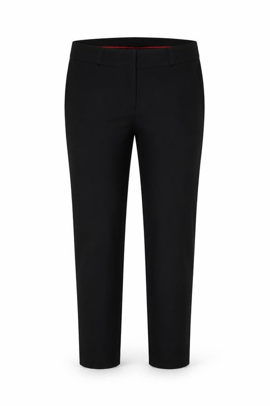 Womens UK Size 10 Banana Republic Slim Fit Dress Pants Black Trousers