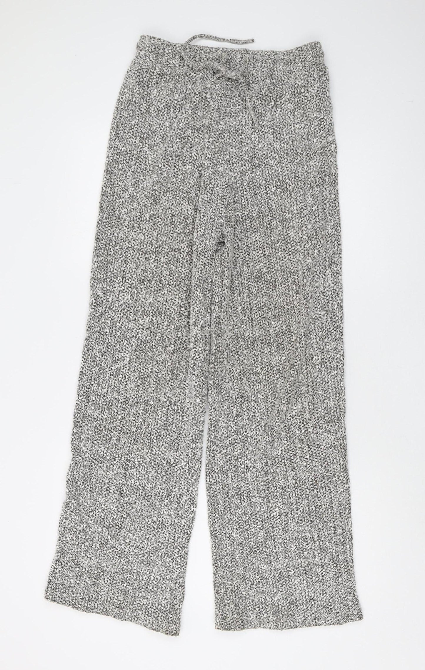 Womens UK Size 8 Zara Regular Fit Casual Grey Trousers