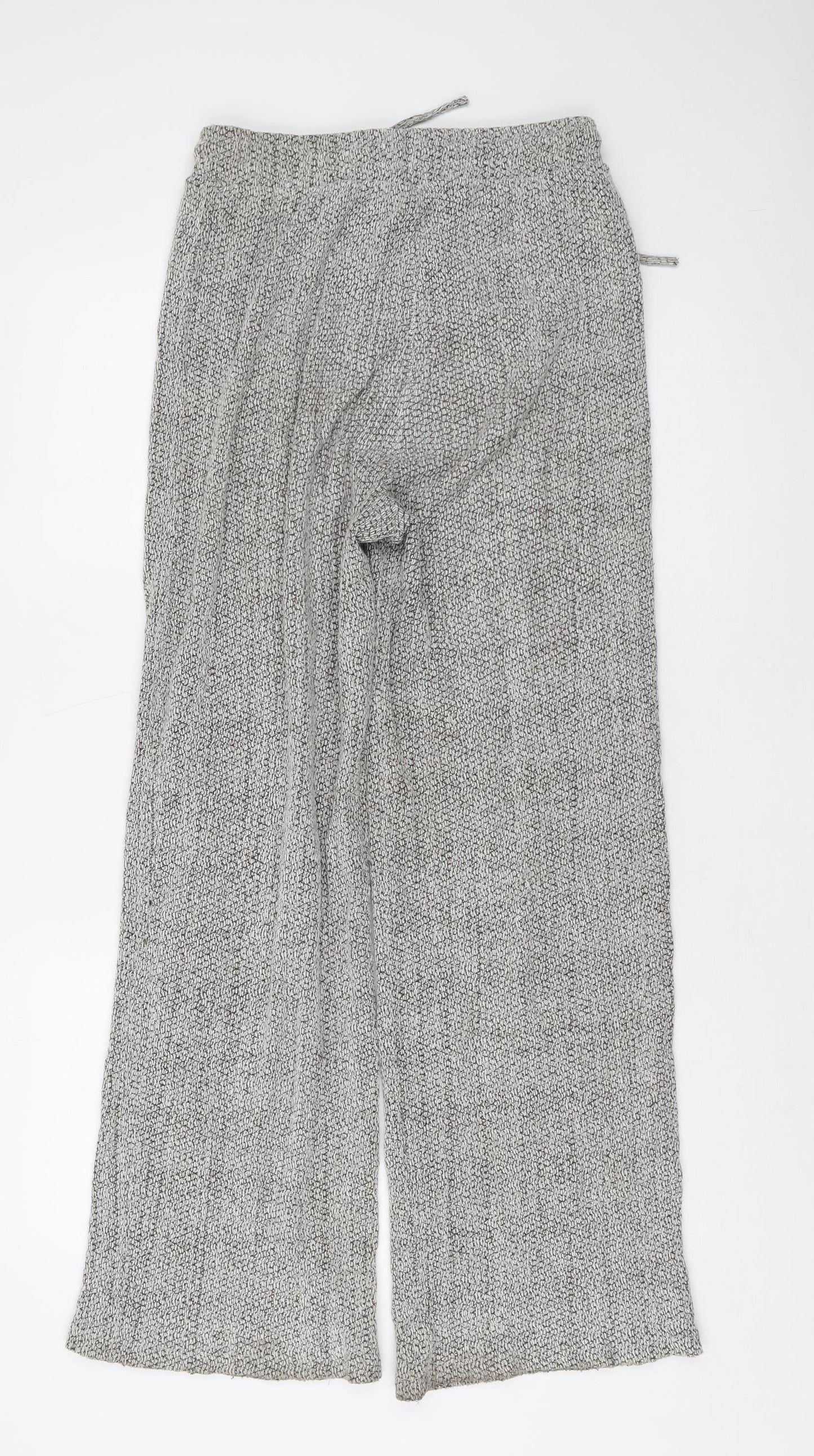 Womens UK Size 8 Zara Regular Fit Casual Grey Trousers