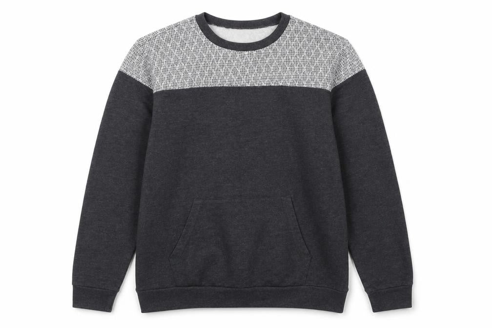 Mens UK Size 2XL Topman Grey Pullover Sweatshirt