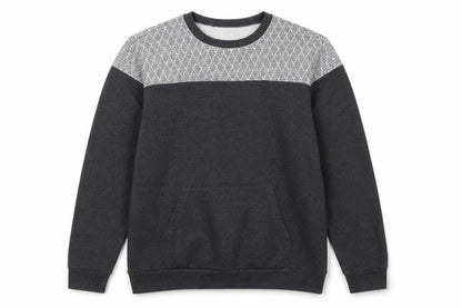 Mens UK Size 2XL Topman Grey Pullover Sweatshirt