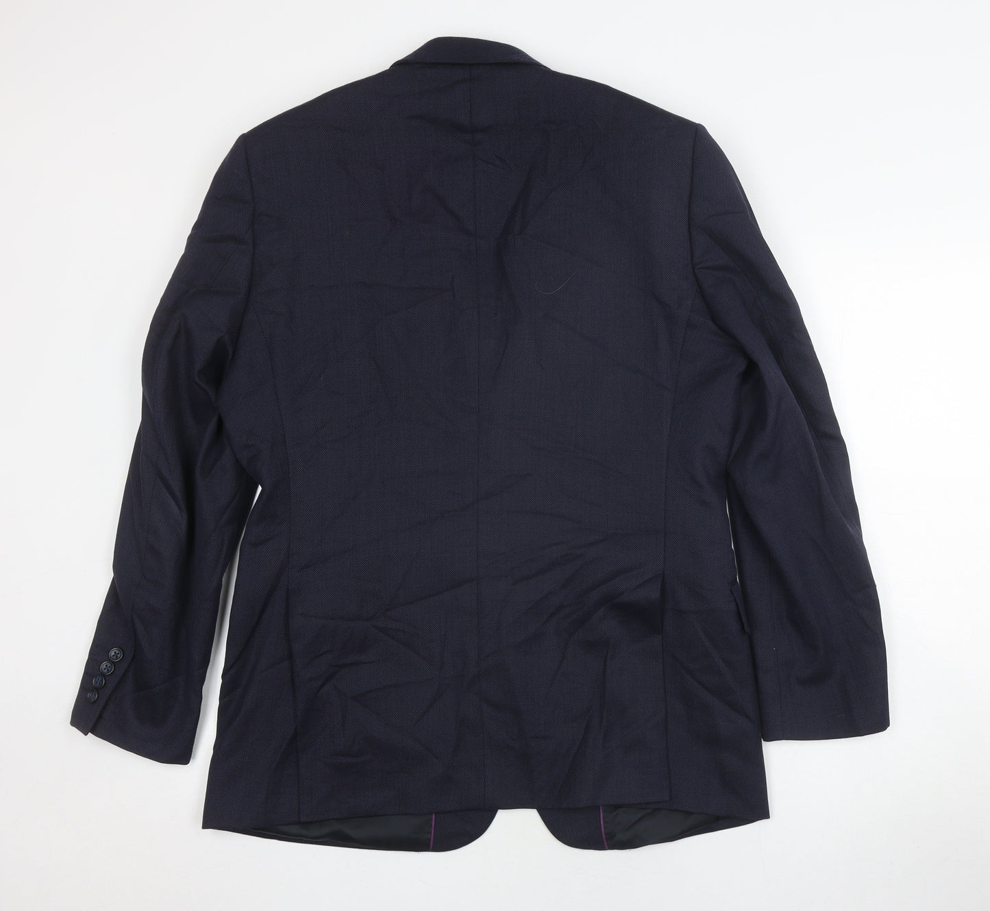 Mens UK Size 38 Brook Taverner Regular Black Suit Jacket