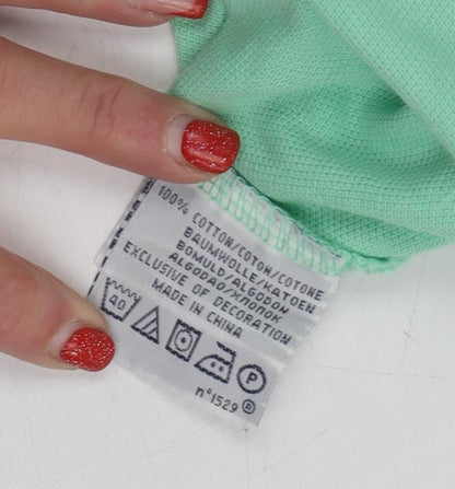 Ralph Lauren Men's Green Polo, Size L, Short Sleeve