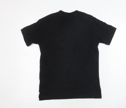 Disney Princess Ariel Girls Black T-Shirt XXS Chocolate