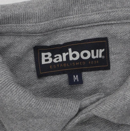 Barbour Men's Grey Polo Size Medium