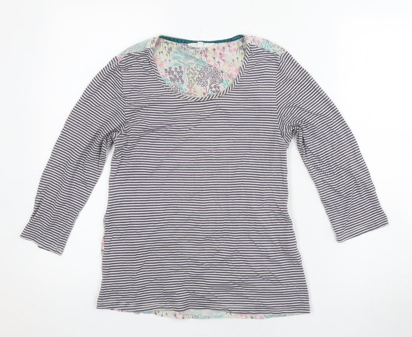 Womens UK Size XS Braintree Multicoloured Basic T-Shirt