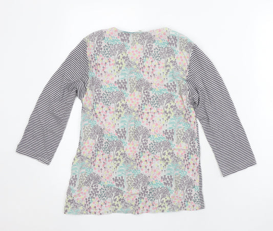 Womens UK Size XS Braintree Multicoloured Basic T-Shirt