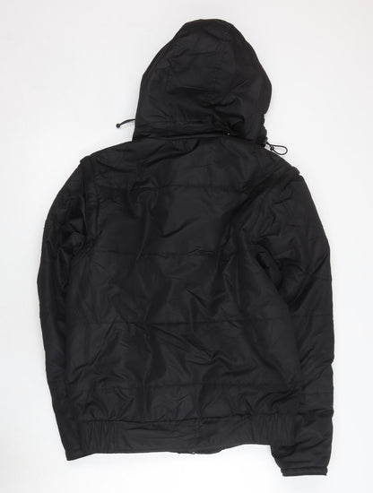 Mens UK Size M BetaWorx Black Puffer Jacket