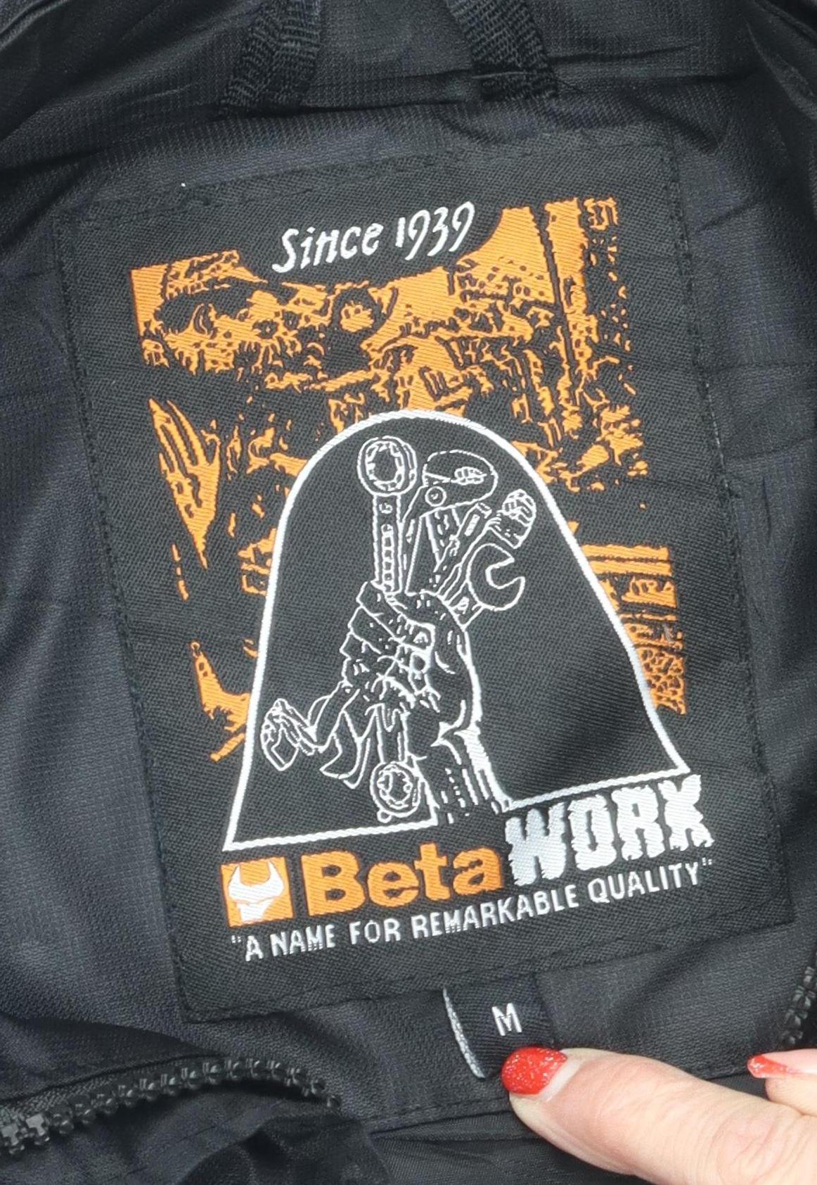 Mens UK Size M BetaWorx Black Puffer Jacket
