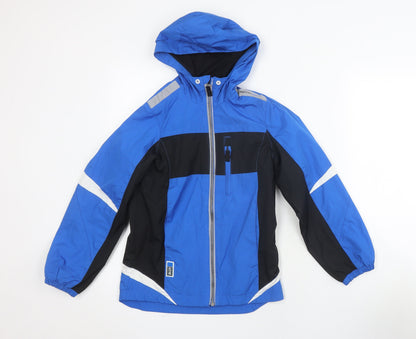 London Fog Boys Blue Ski Jacket, S, Waterproof, Winter Ready
