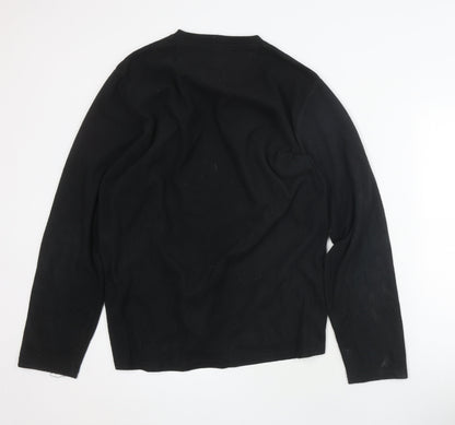 Mens UK Size M Peter Storm Black Pullover Sweatshirt
