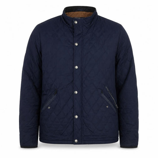 Unisex Adults UK Size XL Matalan Blue Quilted Coat