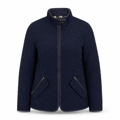 Womens UK Size 12 NEXT Blue Quilted Coat
