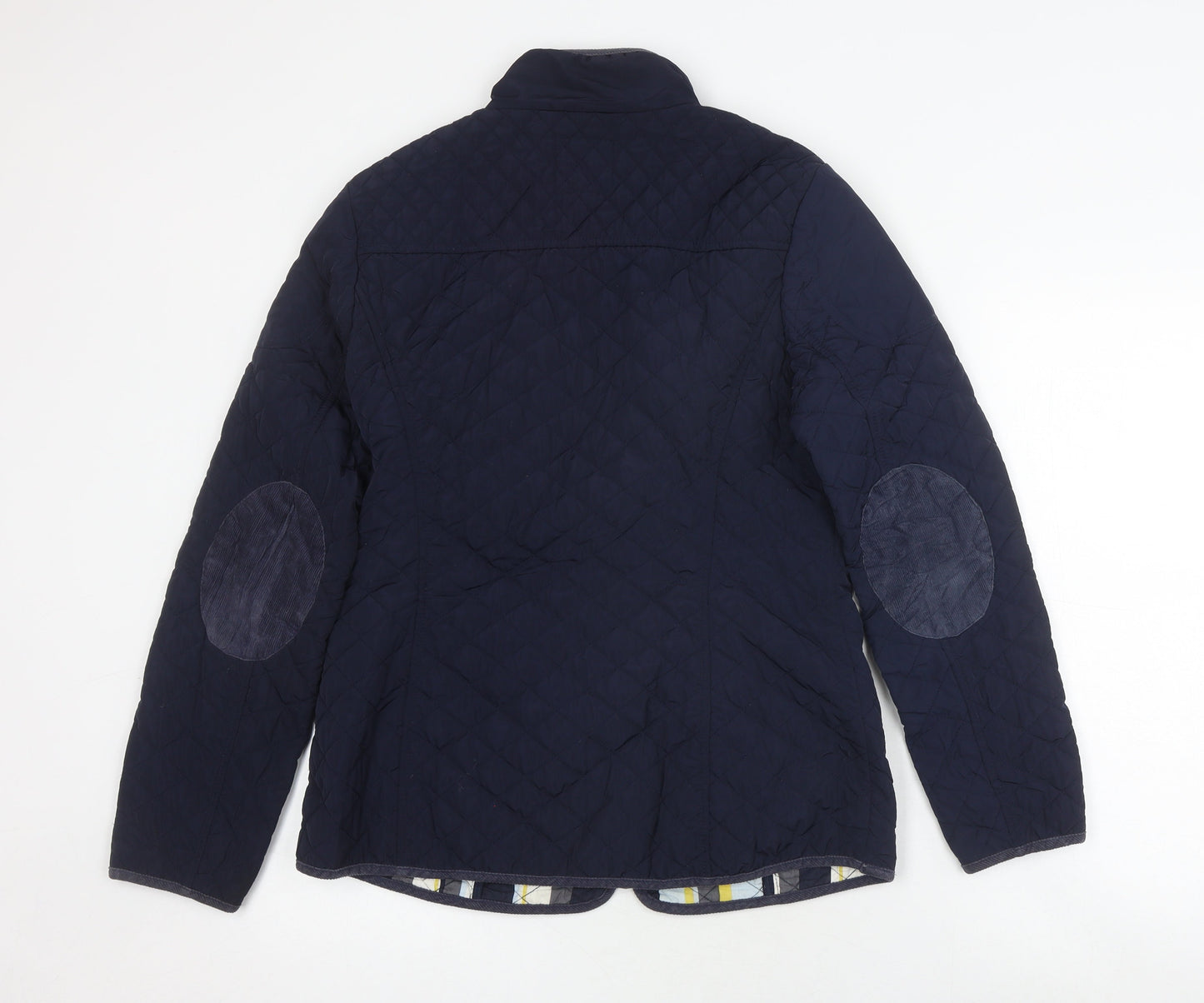 Womens UK Size 12 NEXT Blue Quilted Coat