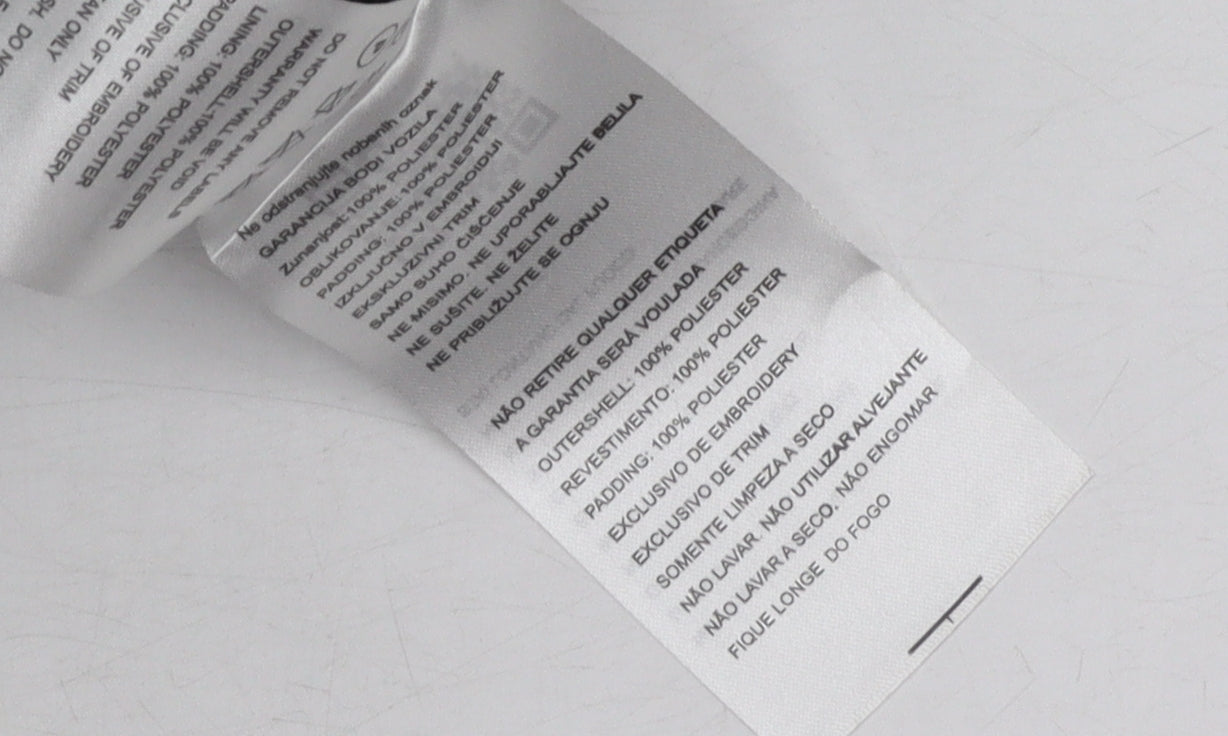 Alex Jones Men's Green Puffer Jacket Size M Hooded Winter