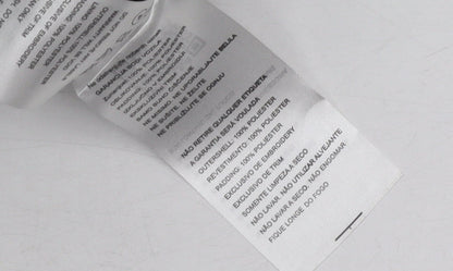 Alex Jones Men's Green Puffer Jacket Size M Hooded Winter